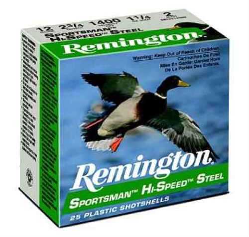 12 Gauge 25 Rounds Ammunition Remington 3" 1 3/8 oz Steel #BB